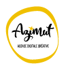 logo Azimut fond logo en blanc