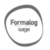 logo Formalog, noir et blanc, personnalisé suivant l'iconographie de la société