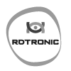 logo Rdtronic, noir et blanc, personnalisé suivant l'iconographie de la société